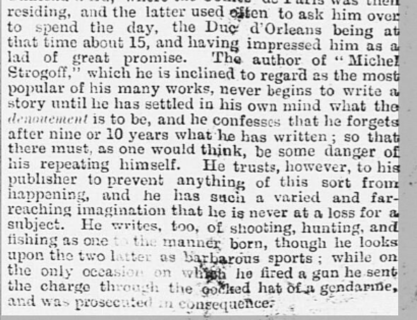 Original Newspaper Clipping